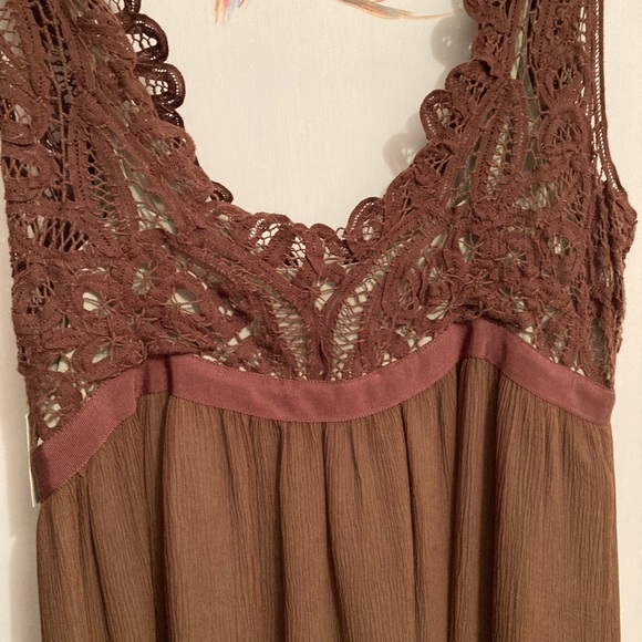 Intuitions Battenberg Lace and Silk Dress SZ 12 - NWT - Picture 8 of 9